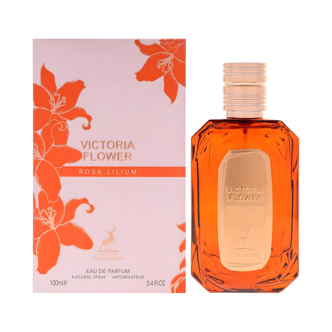 Victoria Flower Rosa Lilium 100ml: Women's Floral Perfume