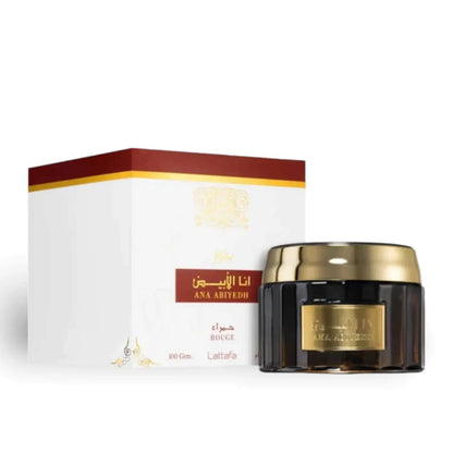 Ana Abiyedh Rouge Bakhoor Incense 100g Lattafa-Emirates Oud