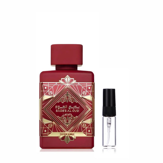 Badee al Oud Sublime Perfume Sample 2ml EDP Lattafa