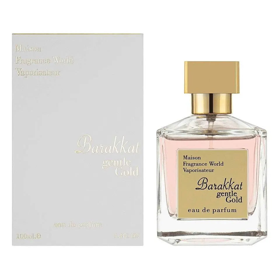 Barakkat Gentle Gold Perfume 100ml EDP Fragrance World-Emirates Oud