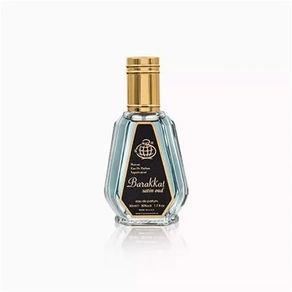 Barakkat Satin Oud Perfume 50ml EDP Fragrance World-Emirates Oud