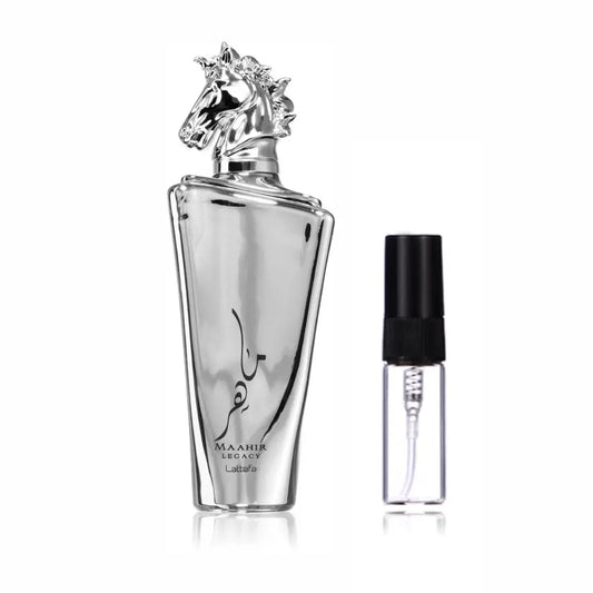 Maahir Legacy Perfume Sample 2ml EDP Lattafa