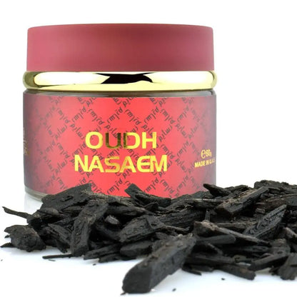 Oudh Nasaem Bakhoor Incense 60g Nabeel-Emirates Oud