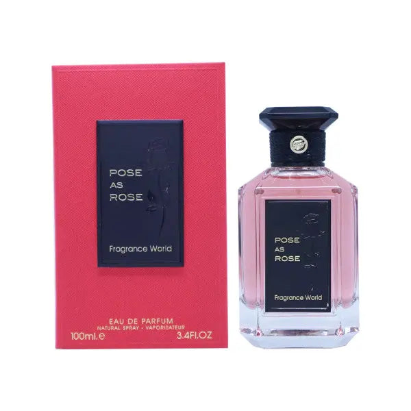 Pose as Rose Perfume 100ml Fragrance World-Emirates Oud