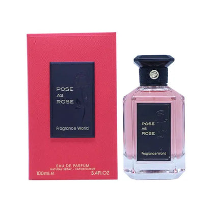 Pose as Rose Perfume 100ml Fragrance World-Emirates Oud