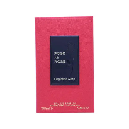 Pose as Rose Perfume 100ml Fragrance World-Emirates Oud