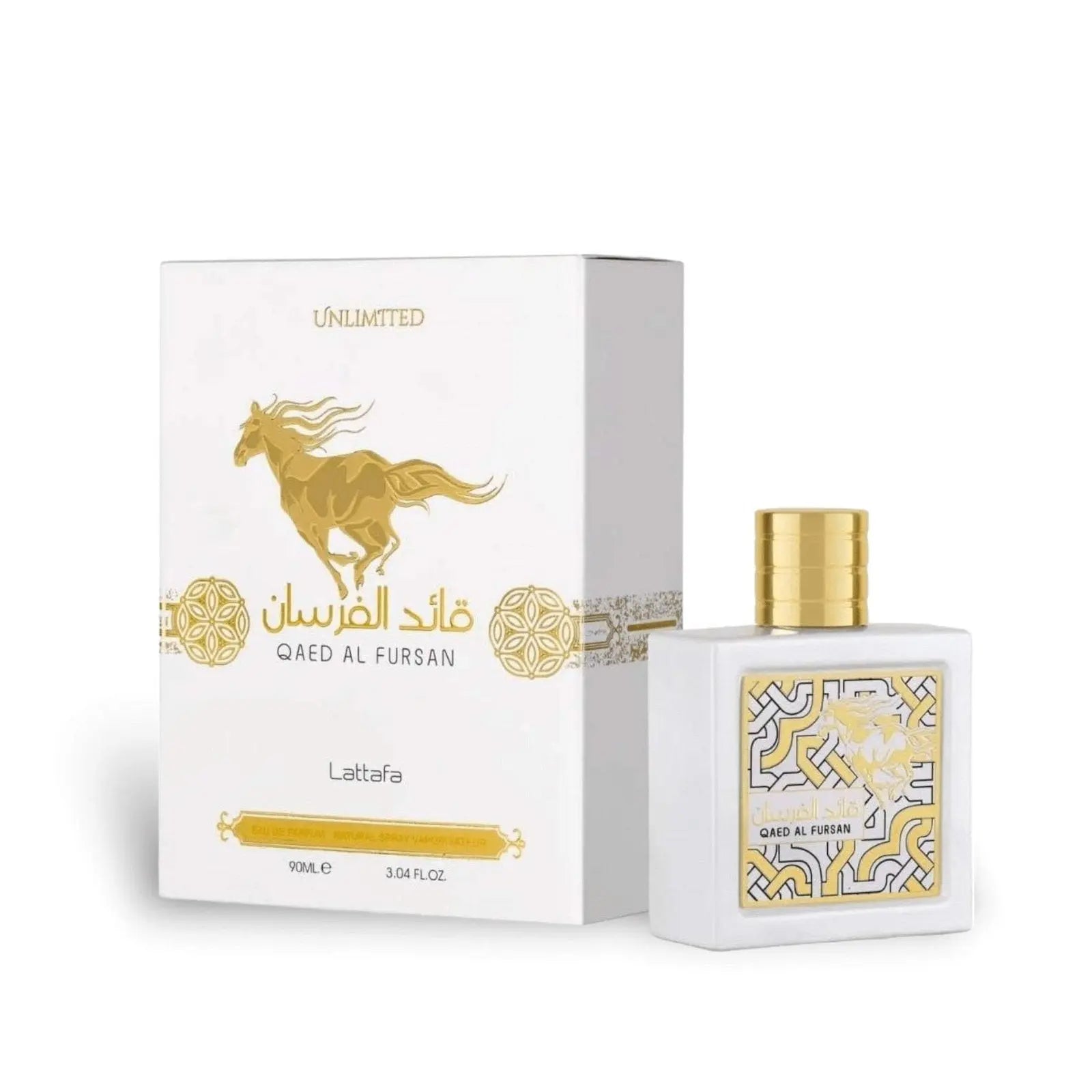 Qaaed Al Fursan Unlimited Perfume 90ml EDP Lattafa-Emirates Oud