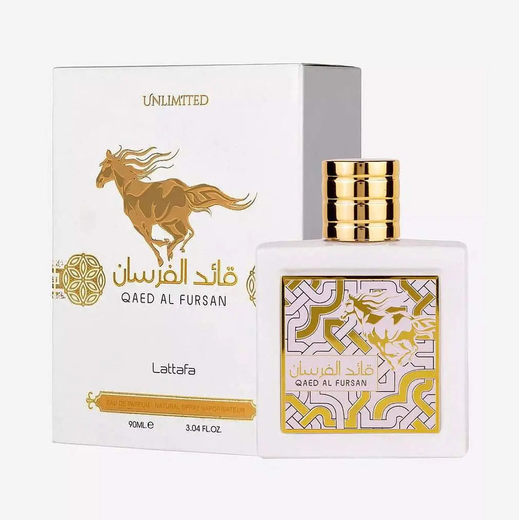 Qaaed Qaed Al Fursan Unlimited Perfume 90ml EDP Lattafa | Emirates Oud