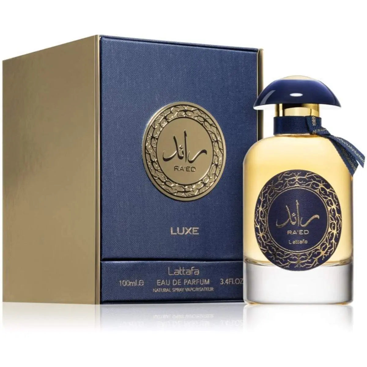 Ra'ed Gold Luxe Perfume 100ml EDP Lattafa-Emirates Oud