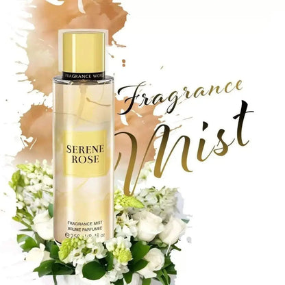 Serene Rose Fragrance Body Mist 250ml Fragrance World-Emirates Oud